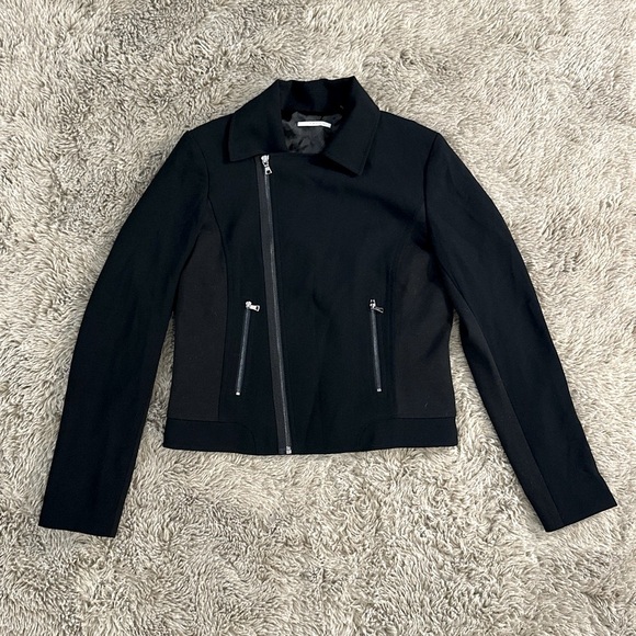 Tahari Zipper Blazer Jacket - Picture 1 of 7